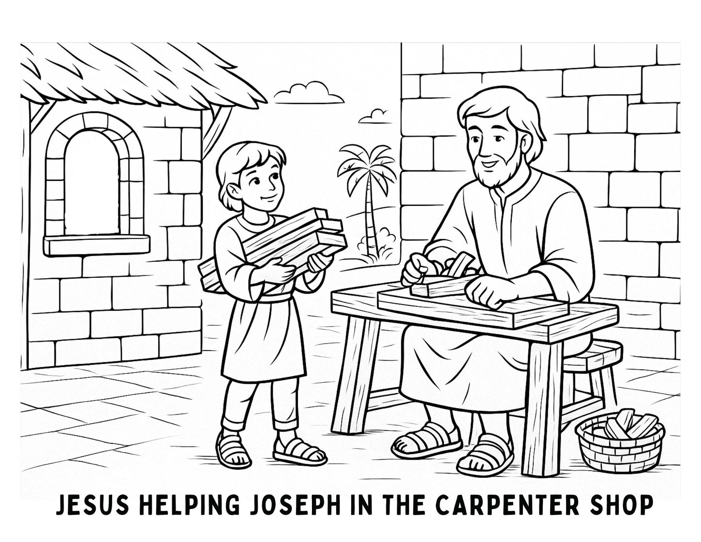 Christmas Coloring Book and Activity Pages