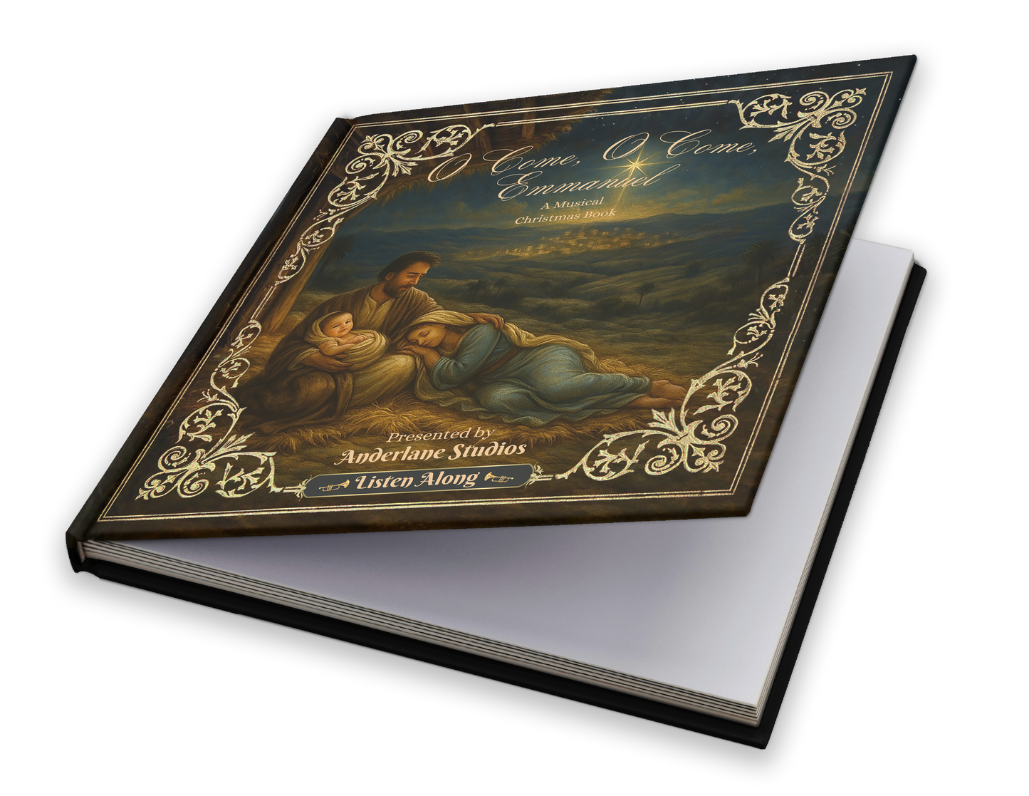 Musical Christmas Book Set: Once Upon a Christmas Morning + O Come Emmanuel