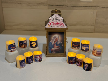 The 12 Days of Christmas Musical Story Lantern