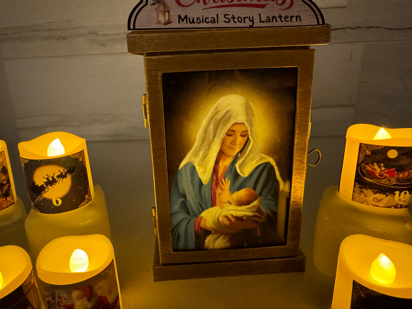 The 12 Days of Christmas Musical Story Lantern