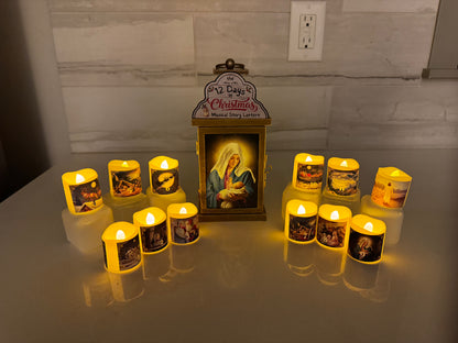 The 12 Days of Christmas Musical Story Lantern