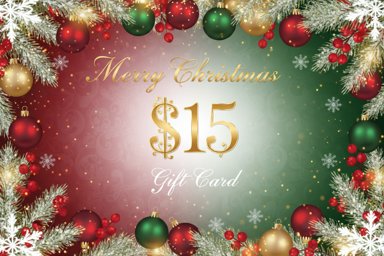 Christmas Morning $15 Gift Card